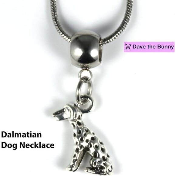 Dalmatian Dog Necklace - Dalmatian Decor - Picture 2 of 9